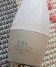 FSL佛山照明 LED節(jié)能燈泡尖泡E14小螺口 5.5w 白光 5只裝 曬單實拍圖