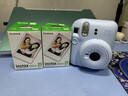 富士（FUJIFILM）拍立得相機相紙3寸迷你膠片mini SE/12/41/99/liplay/evo/link 3/7+/8/9/11/25/40//90/SP2相片紙 白邊(20張)+抹茶啵啵相 曬單實拍圖