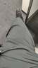 喬丹褲子男夏季薄款吸濕速干褲直筒運動長褲男士拉鏈冰絲休閑褲子男 曬單實拍圖