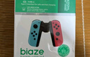 畢亞茲 Switch手柄握把充電器Joy-Con手柄充電器握把邊沖邊玩支持帶殼使用-黑色 支持Switch/OLED全版本 曬單實拍圖