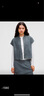 lululemon丨Pleated 女士褶飾二合一拉絨內(nèi)襯夾克 LW3INXS 油藍(lán)色 L 曬單實(shí)拍圖