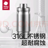 babycare四合一兒童保溫杯水杯316不銹鋼保溫水壺吸管杯大寶寶上學(xué)550ml藍(lán) 曬單實(shí)拍圖
