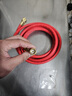 鴻森鴻森空調(diào)加氟管變頻R410a R22冷媒汽車加液管膠墊工具套裝壓力表 （1根）鴻森3米雙英管R22/R134用 曬單實拍圖