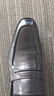 SATON DANIEL【高端手工內(nèi)縫線】樂福鞋男商務(wù)休閑皮鞋真皮英倫方頭套腳一腳蹬 黑色 39 曬單實拍圖