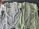 英氏（YEEHOO）嬰兒哈衣新生兒衣服寶寶連體衣包屁衣夏季爬服純棉短袖薄款夏 曬單實拍圖
