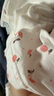 貝瑞加（Babyprints）新生兒連體衣嬰兒短袖包屁衣夏季寶寶三角哈衣純棉爬服柔軟 粉52 曬單實(shí)拍圖