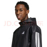 阿迪達(dá)斯 （adidas）男子 運動型格系列 M 3S WB Ripstop 夾克 IM7848 L碼 曬單實拍圖