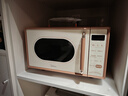 美的（Midea）小滋味微波爐烤箱一體機(jī)小型家用微波爐光波加熱一級能效平板變頻復(fù)古美拉德風(fēng)C1G2 曬單實(shí)拍圖