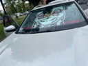 拽貓汽車(chē)遮陽(yáng)簾前擋女司機(jī)遮陽(yáng)傘防曬隔熱擋風(fēng)遮陽(yáng)罩特斯拉適用遮陽(yáng)擋 醒獅款【100%遮光】適用小型車(chē) 曬單實(shí)拍圖
