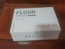 卡貝（cobbe）槍灰色地漏防臭器不銹鋼衛(wèi)生間浴室長條淋浴洗衣機(jī)銅磁懸浮芯 B4槍灰色隱形地漏【銅重力芯】 曬單實(shí)拍圖