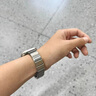 圣卡泊適用蘋果手表表帶iWatchs10代金屬女款applewatch9小蠻腰鏈?zhǔn)胶踫8夏天新款41mm透氣Ultra簡(jiǎn)約 銀色 iwatch10代【42MM表盤】 曬單實(shí)拍圖
