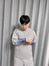 七色紡防曬袖套夏季男士戶(hù)外冰絲透氣防曬冰袖戶(hù)外騎行開(kāi)車(chē)防曬護臂袖 冰川時(shí)代 曬單實(shí)拍圖