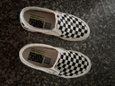 VANS范斯中性鞋Slip-On VR3低幫經(jīng)典帆布鞋休閑鞋 一腳蹬 棋盤格 36 曬單實拍圖