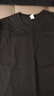 Homlean寬松純色短袖T恤男春夏季純棉舒適基礎(chǔ)款打底內(nèi)搭OM5黑色XL 曬單實(shí)拍圖