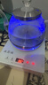 益茶福全自動上水電熱水壺茶臺燒水壺飲水燒水一體機玻璃底部上水單壺茶幾煮茶壺保溫泡茶壺開水壺煲水壺 1L 藍光玻璃壺ZC-S516套裝 曬單實拍圖