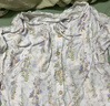 婧麒（JOYNCLEON）月子服春夏竹棉薄孕婦睡衣產(chǎn)后哺乳待產(chǎn)胸墊家居服 藍(lán)M Jyz157092 曬單實拍圖
