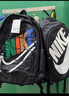 耐克（NIKE）男女雙肩包背包 大容量旅行包電腦書(shū)包休閑包HF7722-010 黑彩色 曬單實(shí)拍圖