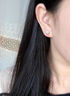 兩世歡S999足銀花朵耳釘女生精致小巧甜美日常通勤養(yǎng)耳百搭閨蜜耳環(huán)耳飾 S999足銀-小花耳釘一對(duì) 曬單實(shí)拍圖