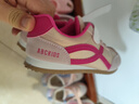 ABC KIDS童鞋德訓鞋2025春秋男女童運動(dòng)鞋休閑板鞋兒童小白鞋軟底阿甘鞋 粉/玫紅 30 曬單實(shí)拍圖