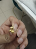 中國黃金（CHINA GOLD）黃金耳釘女士足金櫻桃純金耳釘七夕情人節(jié)禮物送女友老婆 足金櫻桃耳釘約1.1g*甄選禮盒 曬單實拍圖
