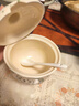 廚房鹽罐調(diào)味罐陶瓷高顏值密封防潮豬油罐燉盅帶蓋大容量辣椒罐 【奶油小狗】調(diào)味罐一套（送勺） 曬單實(shí)拍圖