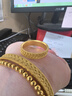 行金銀中黃金戒指999足金古法編織福運金戒指計價(jià)生日禮物送女友 七夕禮物 約7g 按實(shí)發(fā)多退少補 16# 曬單實(shí)拍圖