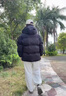 皇呈棉服男外套春秋冬季2025新款棉衣服男裝沖鋒連帽防水羽襖絨服男士 黑色 防水防風(fēng) XL 115-145斤 優(yōu)先發(fā)貨 曬單實拍圖