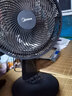 美的（Midea）臺式電風(fēng)扇七葉柔風(fēng)輕音臥室宿舍廣角遠(yuǎn)距交流定頻臺扇辦公室桌面節(jié)能省電搖頭小型電扇 FGAU30D 曬單實拍圖