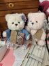 莉娜熊（TeddyTales）故事款小熊玩偶毛絨玩具熊泰迪手作熊娃娃送禮送人女生生日禮物 勿忘我Nezabudka 布丁色小號(hào)20cm 禮盒裝 曬單實(shí)拍圖