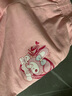 真維斯女童短褲中大童褲子純棉柔軟五分褲夏季可愛女孩親膚兒童休閑褲 粉 心跳樂蒂X 均碼 120 曬單實(shí)拍圖