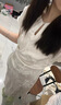 JK&JSJKJS【碧聆風(fēng)】人絲提花 國(guó)風(fēng)旗袍女新中式長(zhǎng)裙氣質(zhì)高級(jí)感連衣裙 珠光白 S 曬單實(shí)拍圖