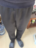 安踏運動(dòng)長(cháng)褲衛褲男士KT湯普森冬季針織長(cháng)褲休閑收口束腳籃球褲子 曬單實(shí)拍圖