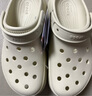 卡駱馳（crocs）經(jīng)典泡芙Clog男女一腳蹬懶人沙灘鞋 CR207521-2Y2 37 曬單實(shí)拍圖