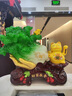 財富在手白菜擺件招財貓自動搖手前臺收銀臺裝飾品新店鋪開業(yè)禮物 小號【翠玉色】白菜招財貓 曬單實拍圖
