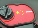 呵小樂(lè)多功能汽車(chē)儀表臺(tái)防滑墊車(chē)載手機(jī)支架挪停車(chē)號(hào)碼牌五星紅旗墊  曬單實(shí)拍圖