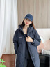 波司登25年冬羽絨服男女超長款過膝連帽90絨保暖七夕禮物面包服 曬單實拍圖