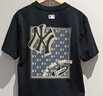 MLB官方 春季新款男女上衣情侶印花短袖后背時(shí)尚寬松T恤3ATSM2153 紐約洋基隊/黑色 L 175/96A 曬單實(shí)拍圖