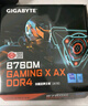 技嘉（GIGABYTE）魔鷹X WIFI B760M GAMING X AX DDR4 主板支持CPU 1360013700KF Intel B760 LGA 1700 曬單實(shí)拍圖