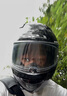 LS2碳纖維摩托車(chē)頭盔男女機車(chē)賽車(chē)四季通用全盔防霧大尾翼FF813 鍛造纖維-亮黑 XL(建議57-58頭圍) 曬單實(shí)拍圖
