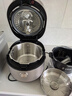 美的（Midea）低脂濃香電壓力鍋5L低音自動排氣2200W猛火IH智能預(yù)約112KPa可調(diào)高壓鍋4-6人0涂層電飯煲S5892NF 曬單實(shí)拍圖