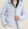 雪中飛女士輕薄羽絨服秋冬季時(shí)尚百搭連帽短款外套大口袋設計保暖羽絨衣 曬單實(shí)拍圖