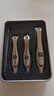 雙立人（ZWILLING）指甲刀德國(guó)套裝家用指甲剪防飛濺指甲鉗原裝進(jìn)口修甲工具大號(hào)小號(hào) *螳螂剪五件套（亮甲挫） 曬單實(shí)拍圖