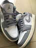 CLENIKEEDAIR NIKE.【官網(wǎng)】AJ.1 LOW黑白影子灰午夜藍(lán)耐磨男女運(yùn) 純?cè)瑼J1low-灰白NIKE 39 曬單實(shí)拍圖