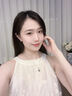 中國黃金純銀葫蘆吊墜女款翡翠項鏈時(shí)尚鎖骨生日禮物送女友老婆教師節禮物 吉祥葫蘆項鏈-s925【中金禮盒】 曬單實(shí)拍圖