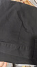 Lee25新品經(jīng)典舒適直筒字母Logo織標(biāo)男士日常休閑布褲潮流LMB0099 黑色 30 曬單實拍圖