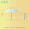 天堂 防曬晴雨傘三折 防紫外線(xiàn)黑膠傘太陽(yáng)傘萌貓遮陽(yáng)傘 水光藍 曬單實(shí)拍圖