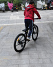 喜德盛（xds）兒童自行車(chē)小王子變速車(chē)7速青少年學(xué)生通勤運動(dòng)單車(chē) 黑銀 曬單實(shí)拍圖