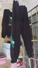 FILA【抗菌】斐樂(lè )兒童童裝褲子2025年秋季新款男女童休閑針織長(cháng)褲 傳奇藍-NV 140 曬單實(shí)拍圖