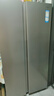 海爾（Haier）539升風冷無霜對開門家用電冰箱雙開門一級能效變頻節(jié)能535升級款BCD-539WGHSSEDH9國家補貼20%  曬單實拍圖