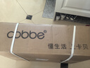 卡貝（cobbe）廚房置物架臺面微波爐架烤箱電飯煲調(diào)料盒家用收納架子雙層白色 曬單實拍圖